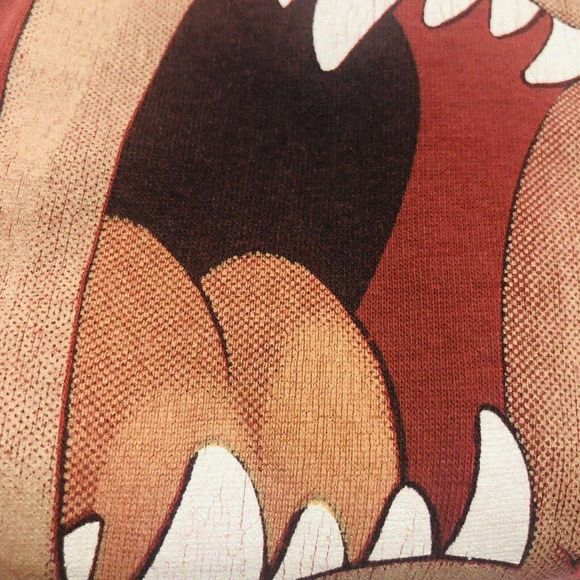 Warner Bros Looney Tunes Tasmanian Devil Tank Sz L - Picture 8 of 11